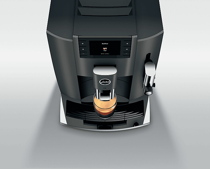 Jura E8 Kaffee-Vollautomat (EC) Dark Inox (15583)