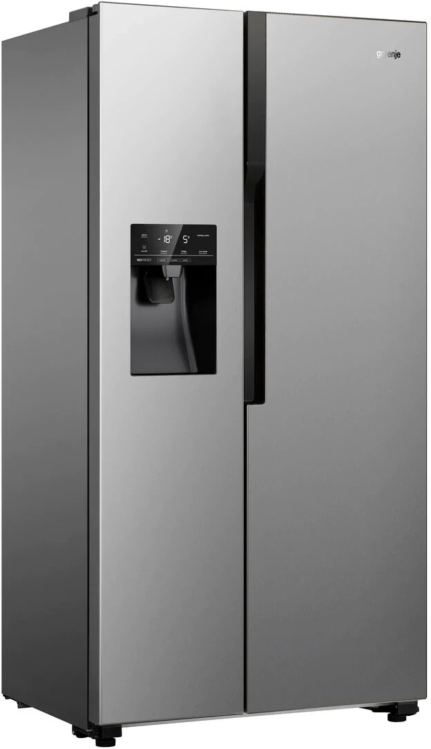 Gorenje NRS9EVX  Side-by-Side-Kühlschrank  Inhalt Kühlbereich 371 Liter 