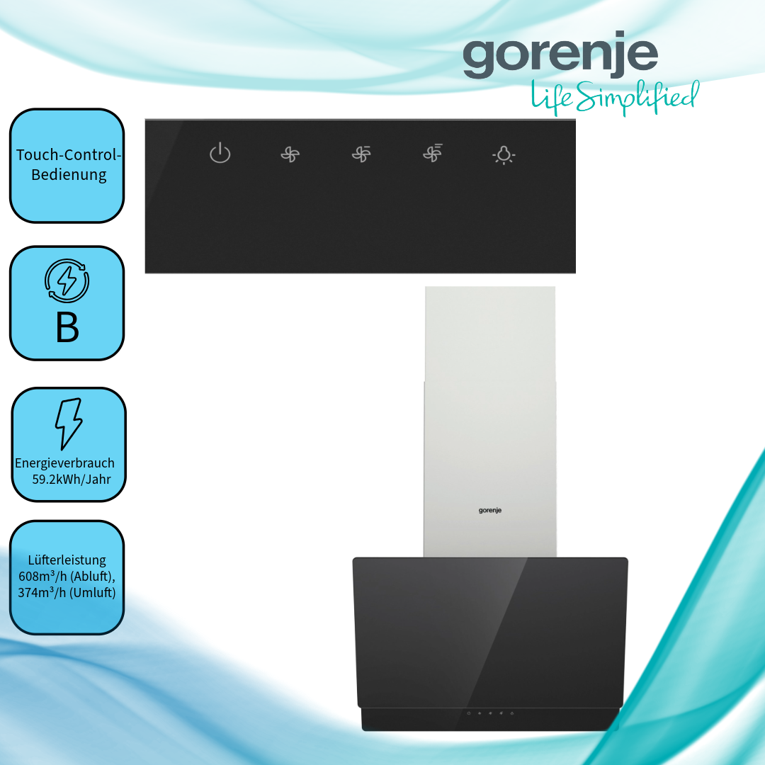 Gorenje WHI649EXBG Wandhaube