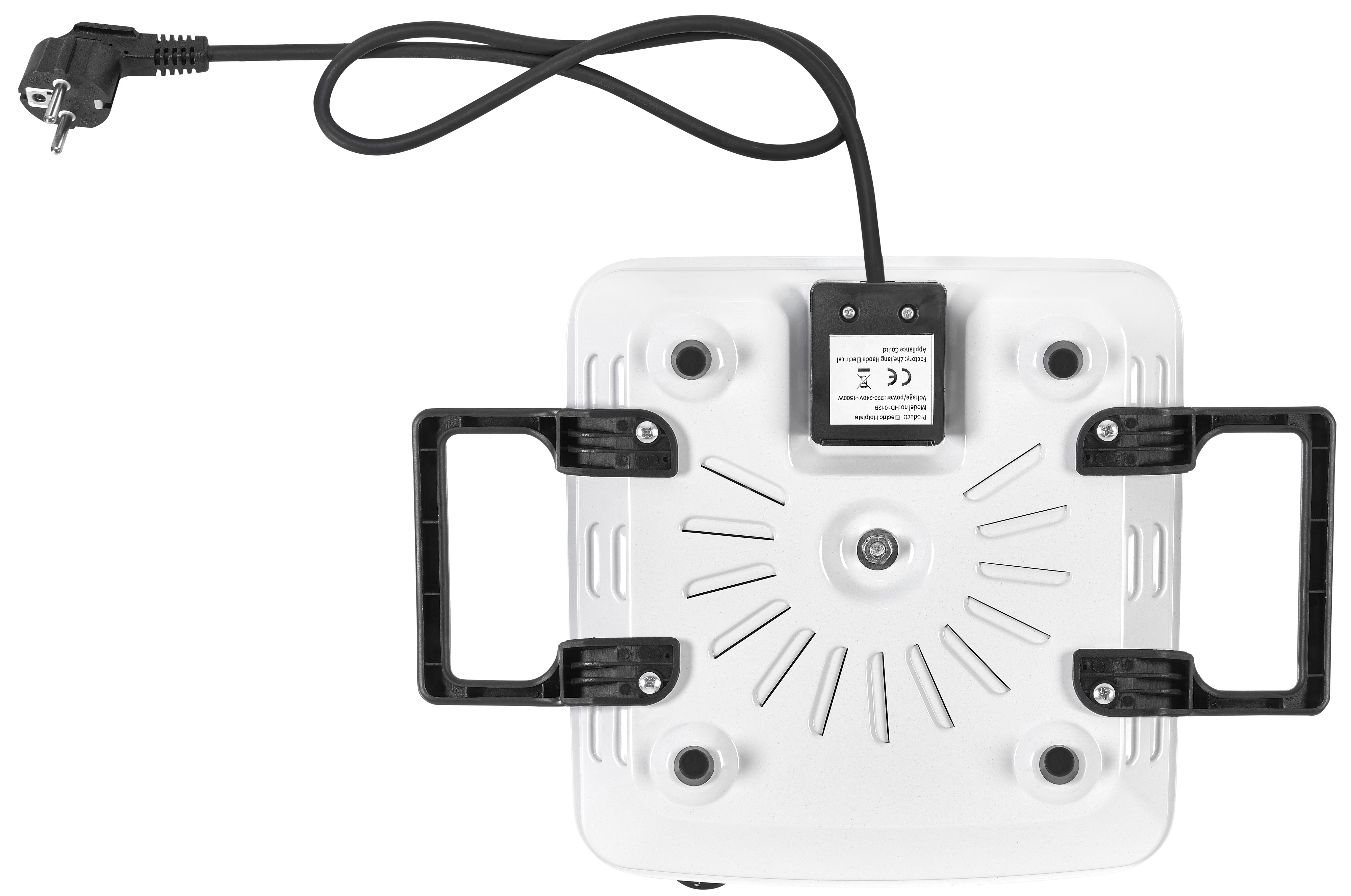 Exquisit KP 3102 we – Leistungsstarke Einzelkochplatte mit 1500 Watt in Weiß