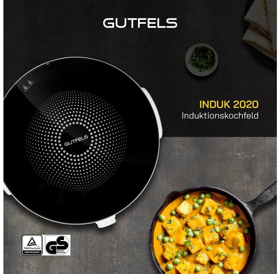 Gutfels Induk 2020 Induktionskochplatte  Automatische Topferkennung 