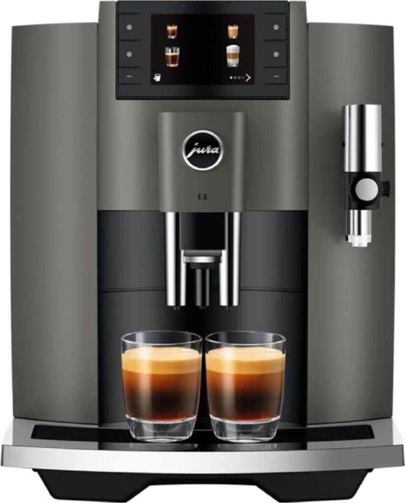 Jura E8 Kaffee-Vollautomat (EC) Dark Inox (15583)
